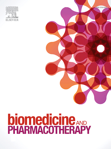 Biomedicine and Pharmacotherapy cover image