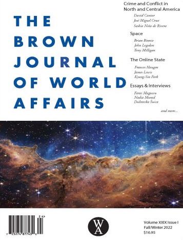 The Brown Journal of World Affairs cover